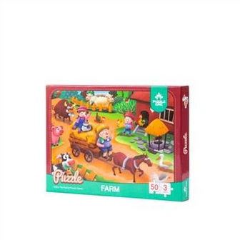 Напольные пазлы для дошкольников